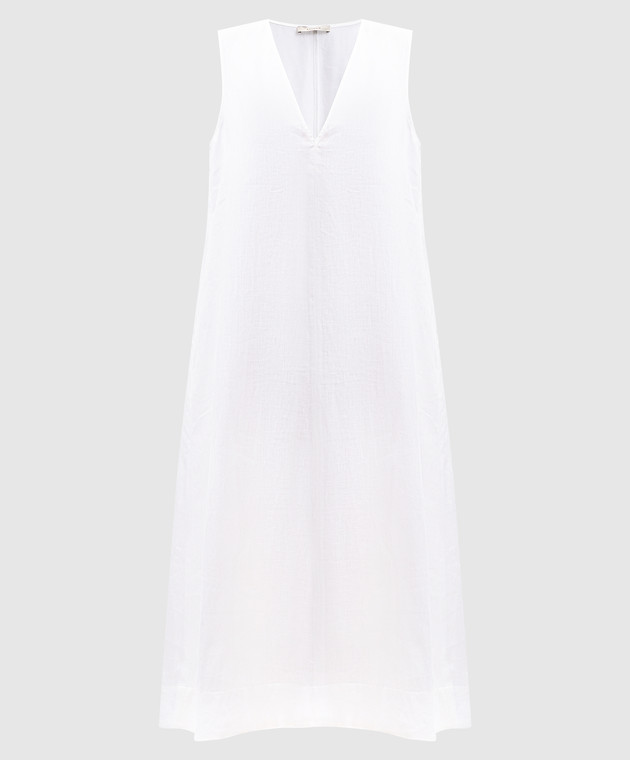 Asceno - White linen dress Nisha D047F39C02 - shop with Portugal delivery at Symbol Asceno - White linen dress Nisha D047F39C02 - shop with Portugal delivery at Symbol