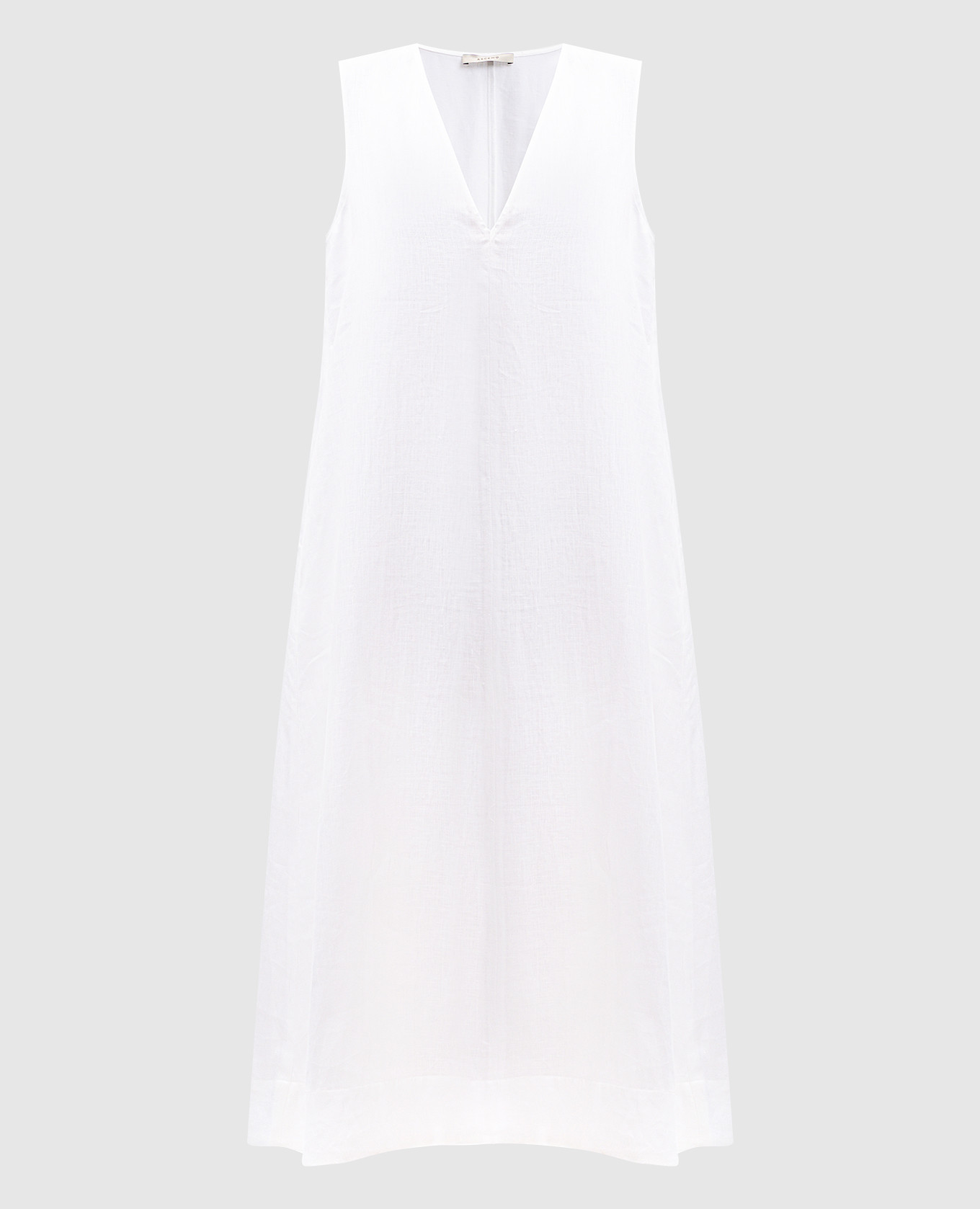 

White linen dress Nisha Asceno