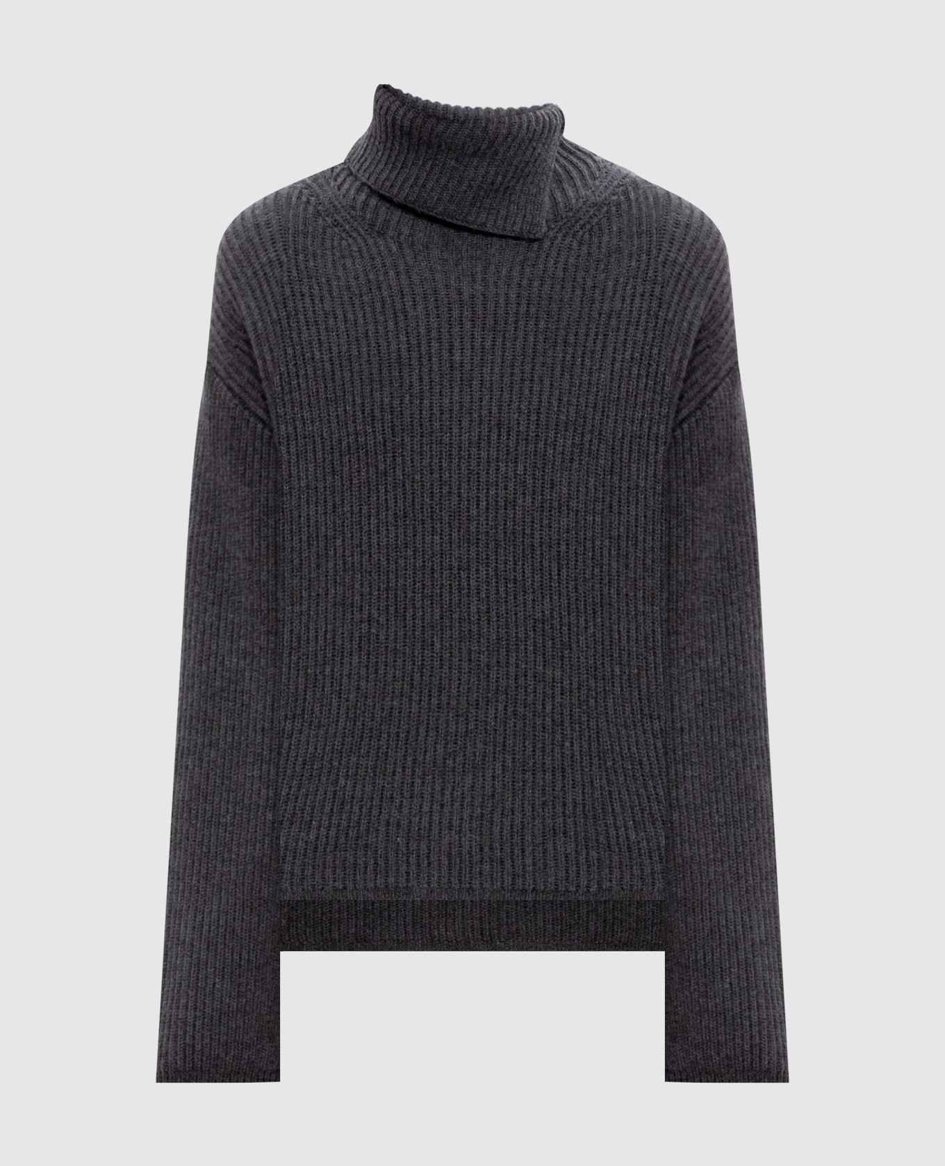 Gray wool, silk and cashmere sweater JOSEPH