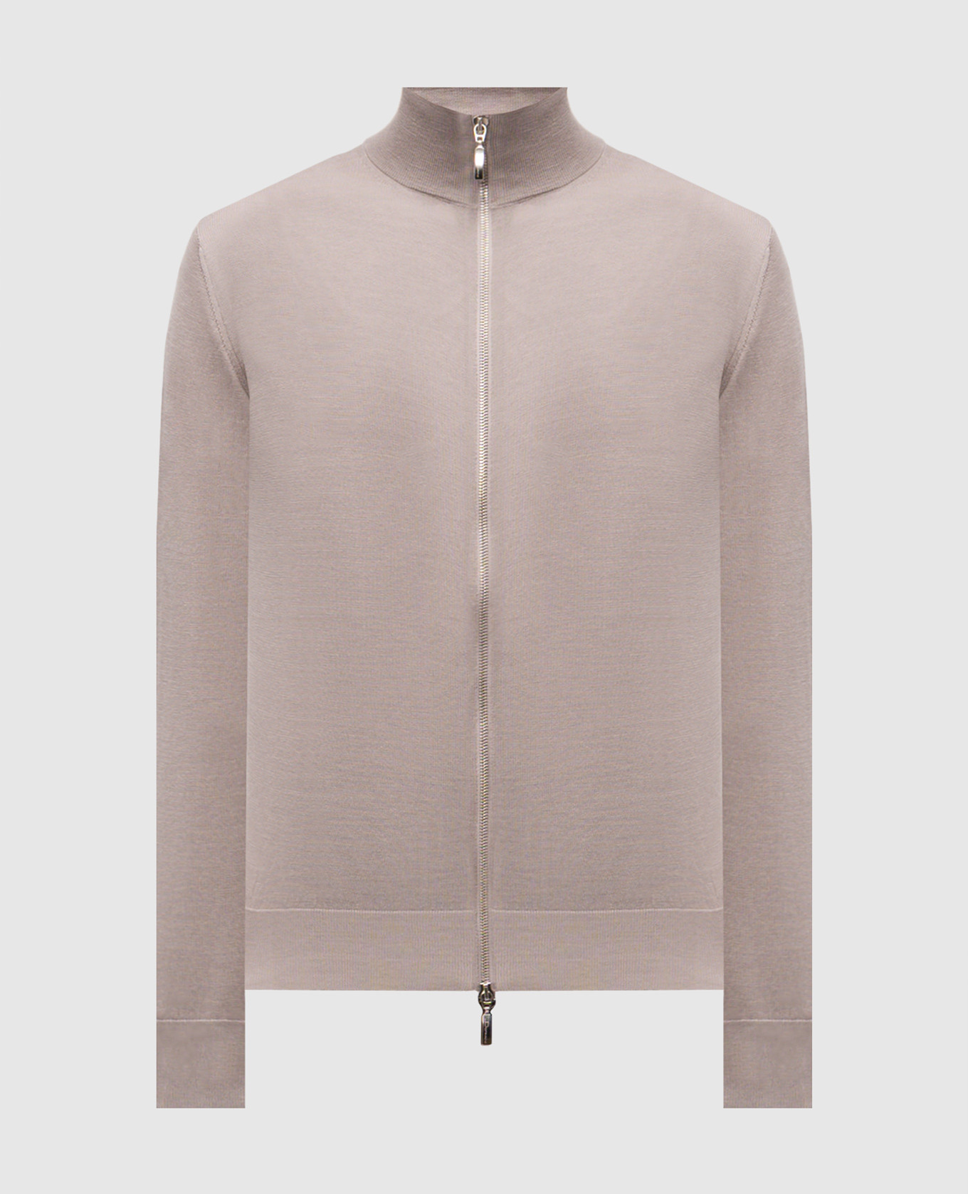 

Beige cardigan made of wool, silk and cashmere Doriani Cashmere