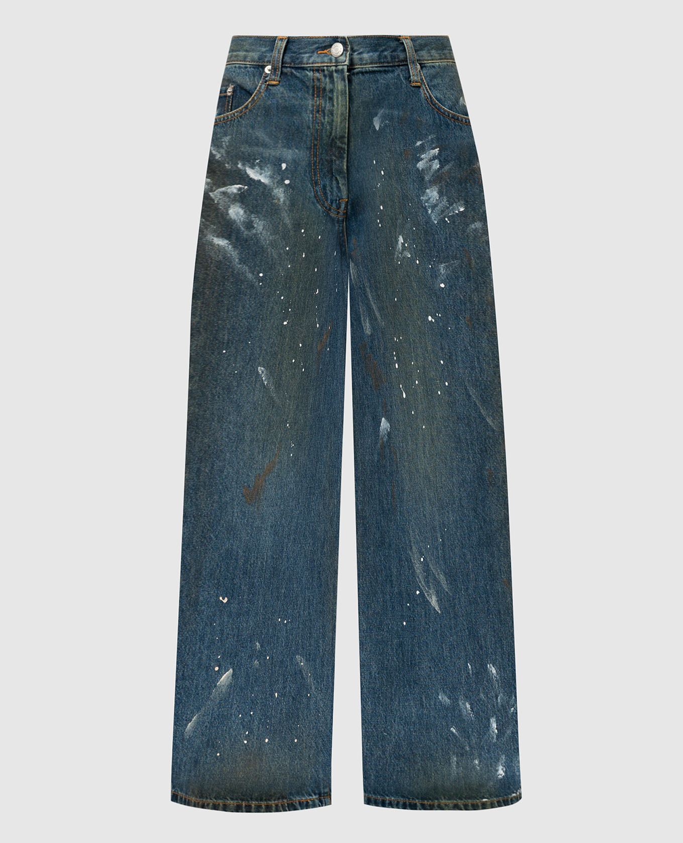 

Blue jeans with a vintage effect Helmut Lang