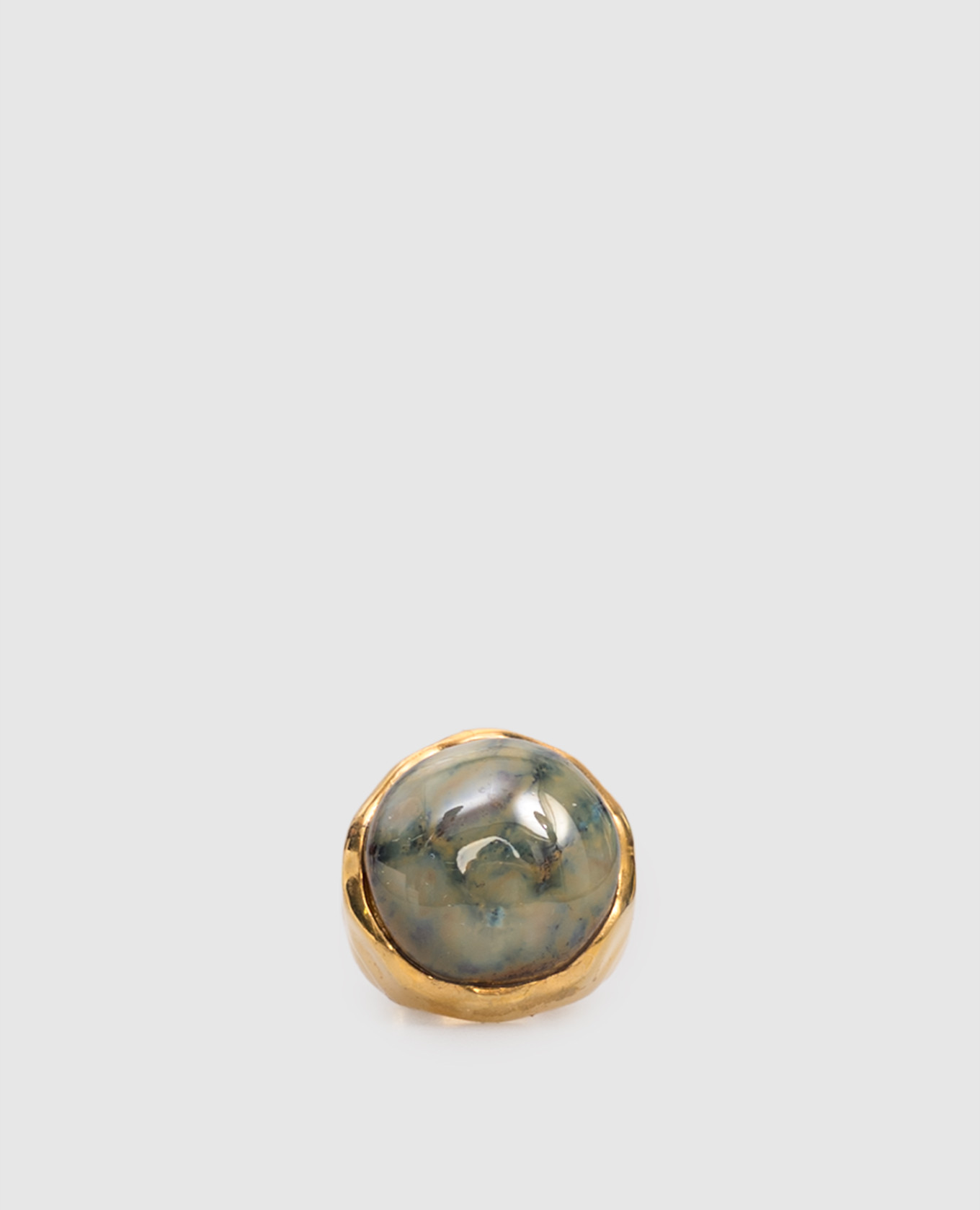 

Bold Ocean gold ring with 22k gold plating House of Fou, Golden