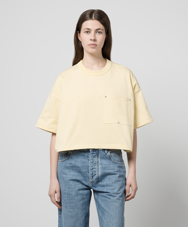 【送料&関税込】Bottega Veneta Pocket Detailed Cropped T-shi Bottega Veneta T-shirt with pocket | Men's Clothing | Vitkac