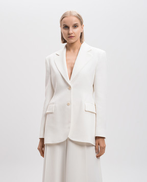 Ermanno Scervino White jacket D456I704ILM