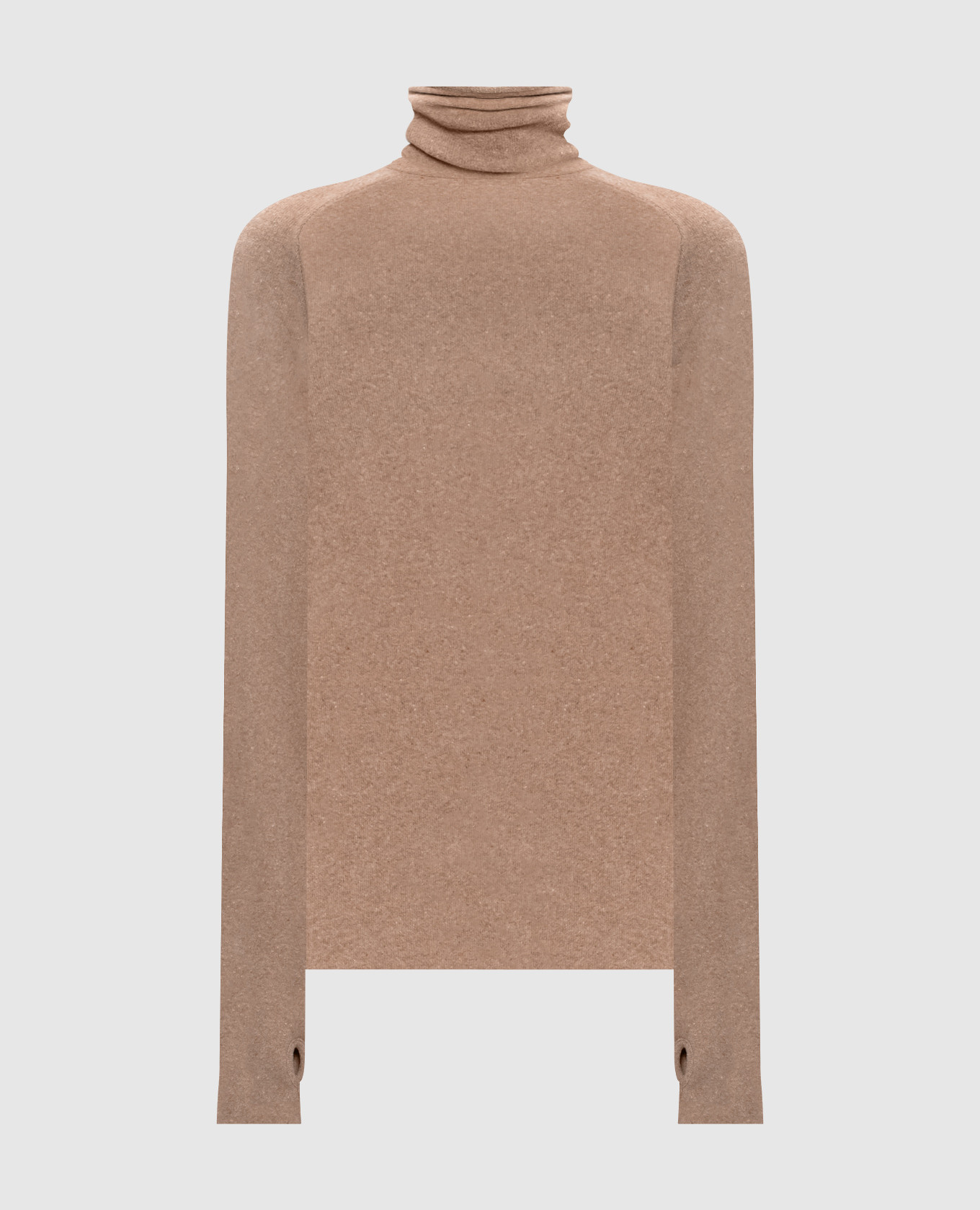 Beige cotton golf Masnada