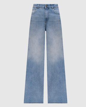 Twinset Blue jeans with a worn effect 251TT2260