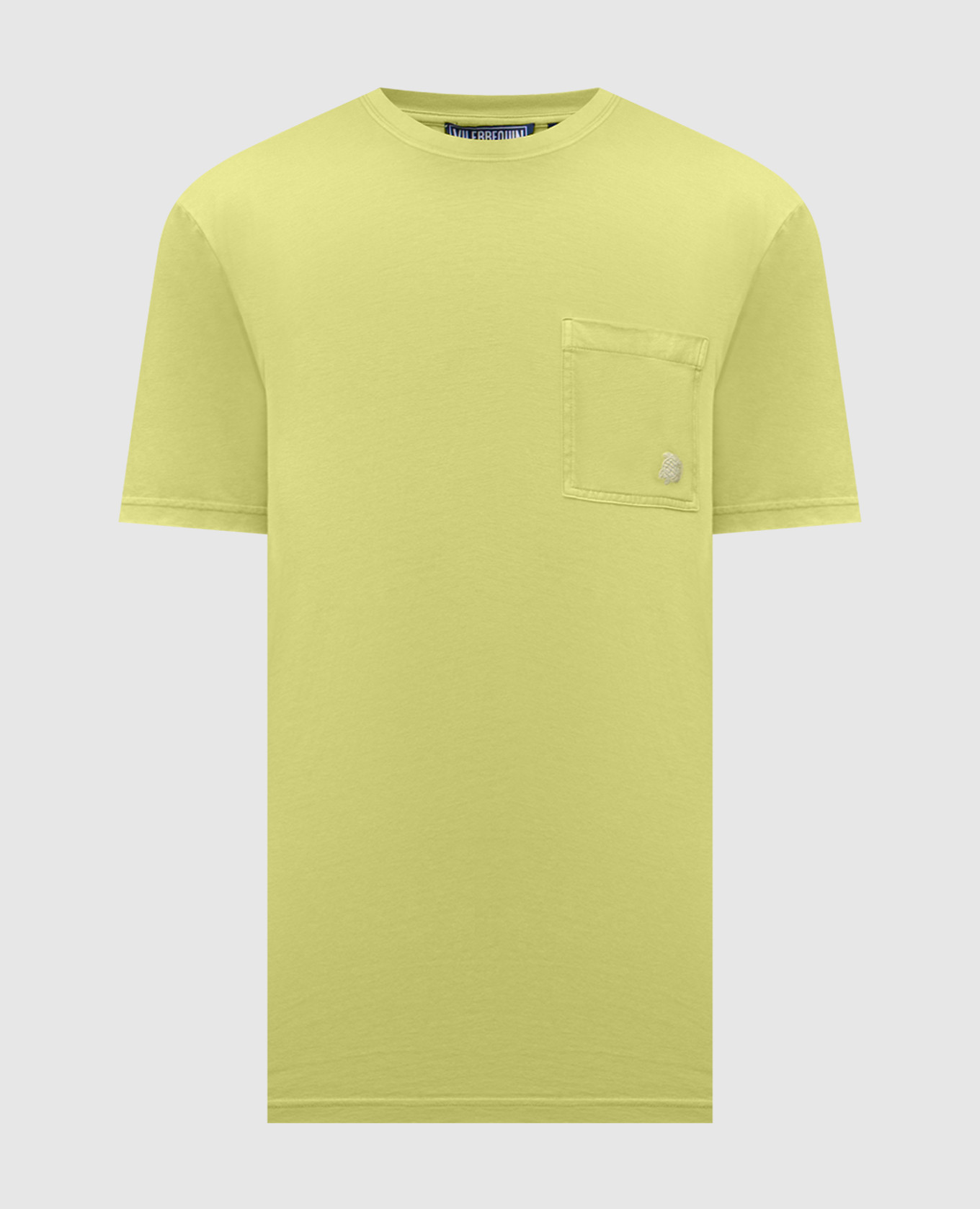 

Green T-shirt with embroidered emblem Vilebrequin