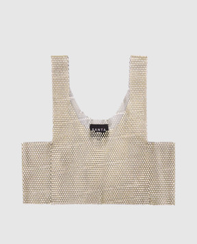 Santa Brands Top with crystals CROPTOP