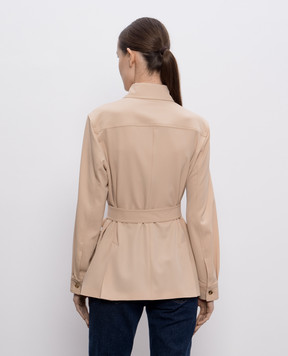 Max Mara PULVINO beige wool jacket PULVINO