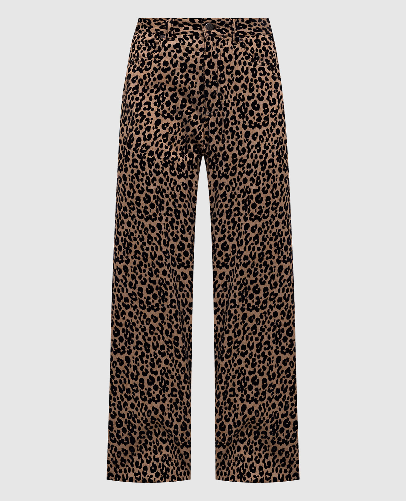 

Beige pants with an animalistic pattern Giuseppe Di Morabito Milano