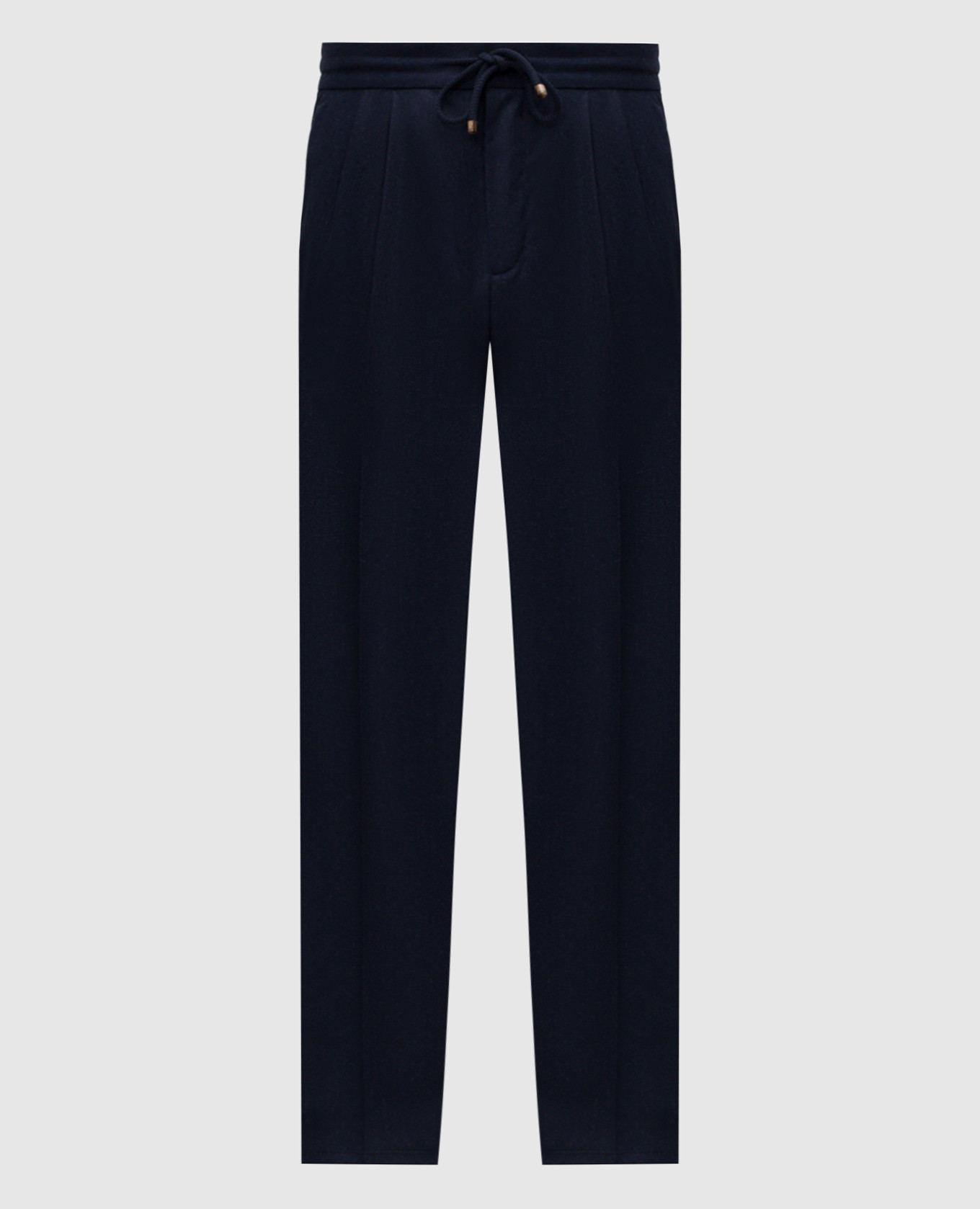 Blue wool pants Brunello Cucinelli