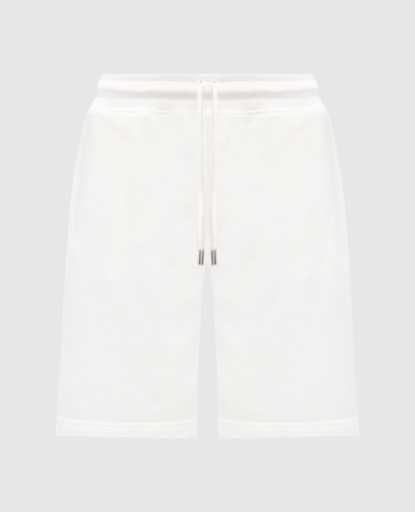 

White shorts with logo embroidery C.P. Company