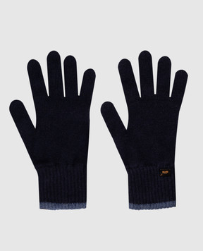 MooRER EASTON blue cashmere gloves EASTONCWS