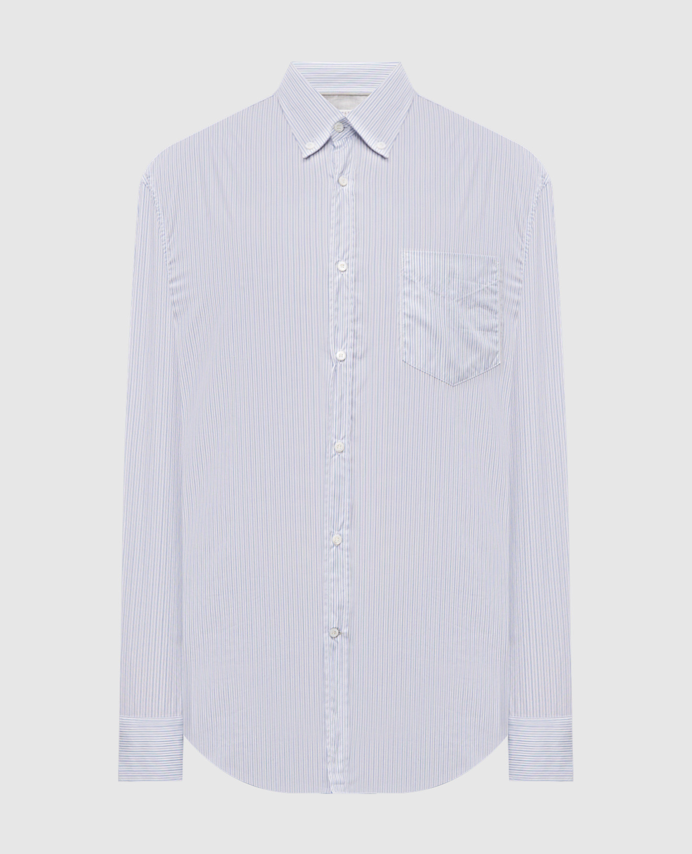 

Blue striped shirt Brunello Cucinelli