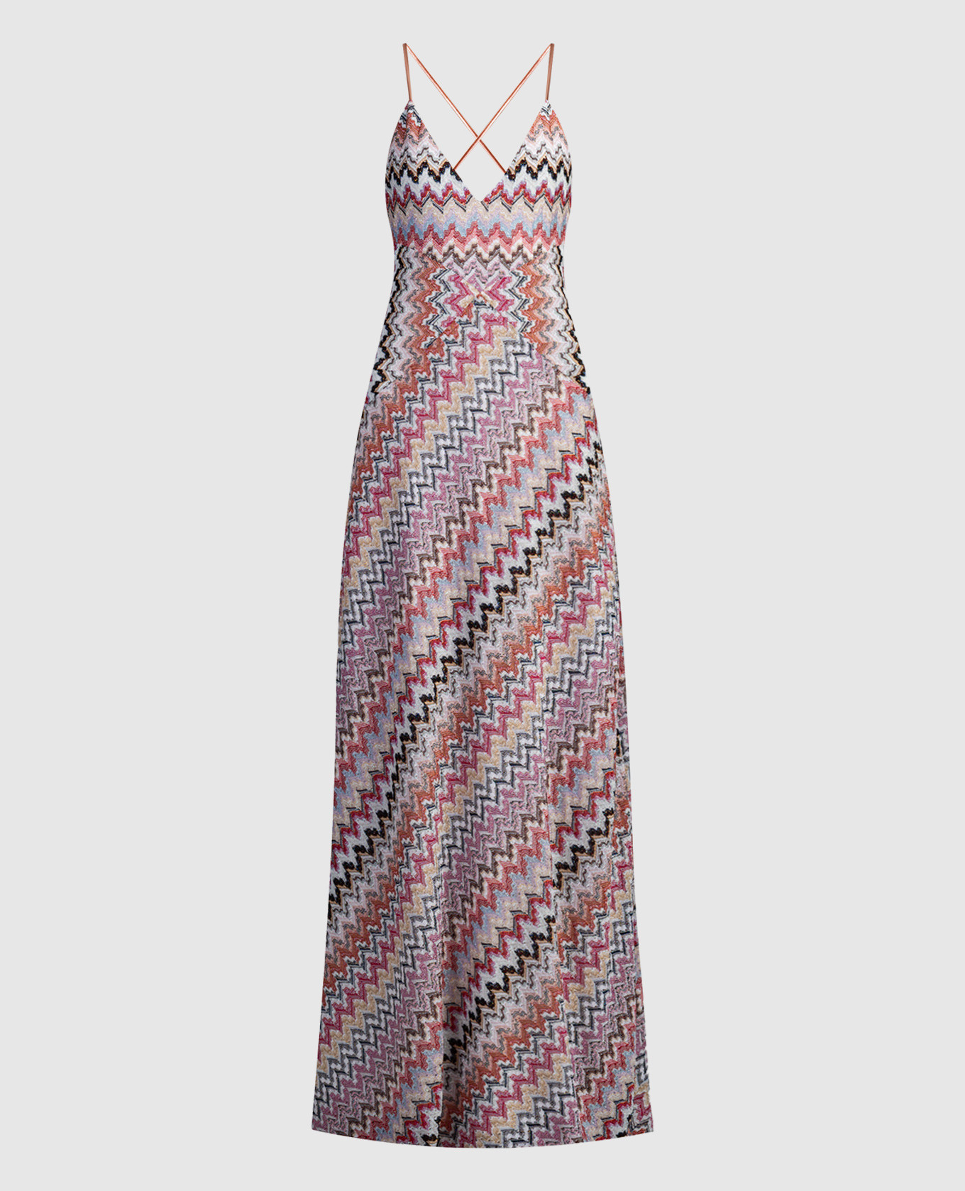 

Dress with lurex in a geometric pattern Missoni, White