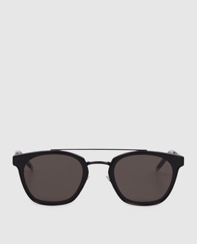 Saint Laurent Black sunglasses 28 with logo 508622Y9902