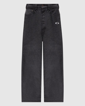 Balenciaga Grey Trompe L'Oeil jeans 838695TSWB3