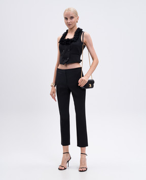 Alexander McQueen Black wool chinos 830041QJAAC
