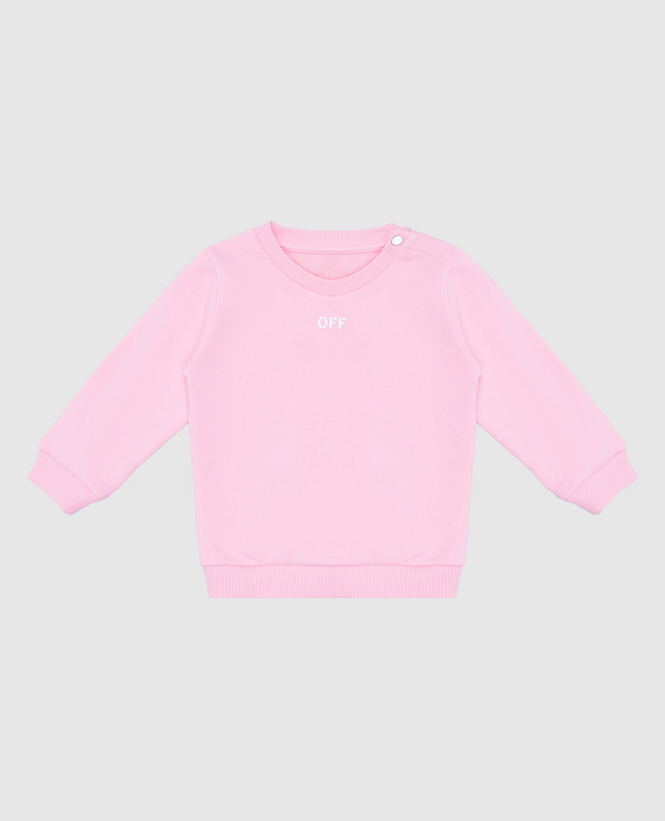 Children&#39;s pink sweatshirt with logo Off-White
