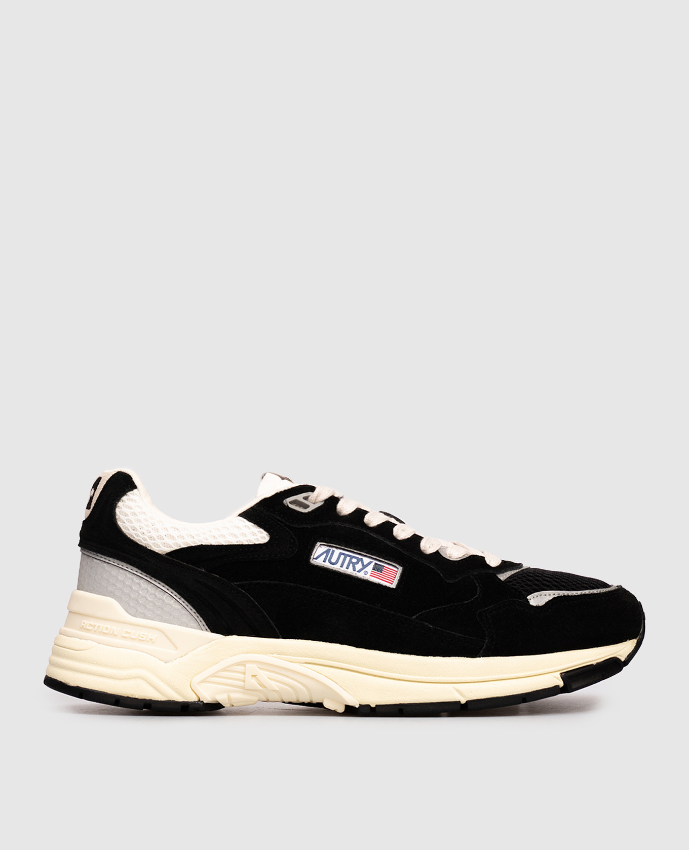 Black Hyperway combination sneakers AUTRY