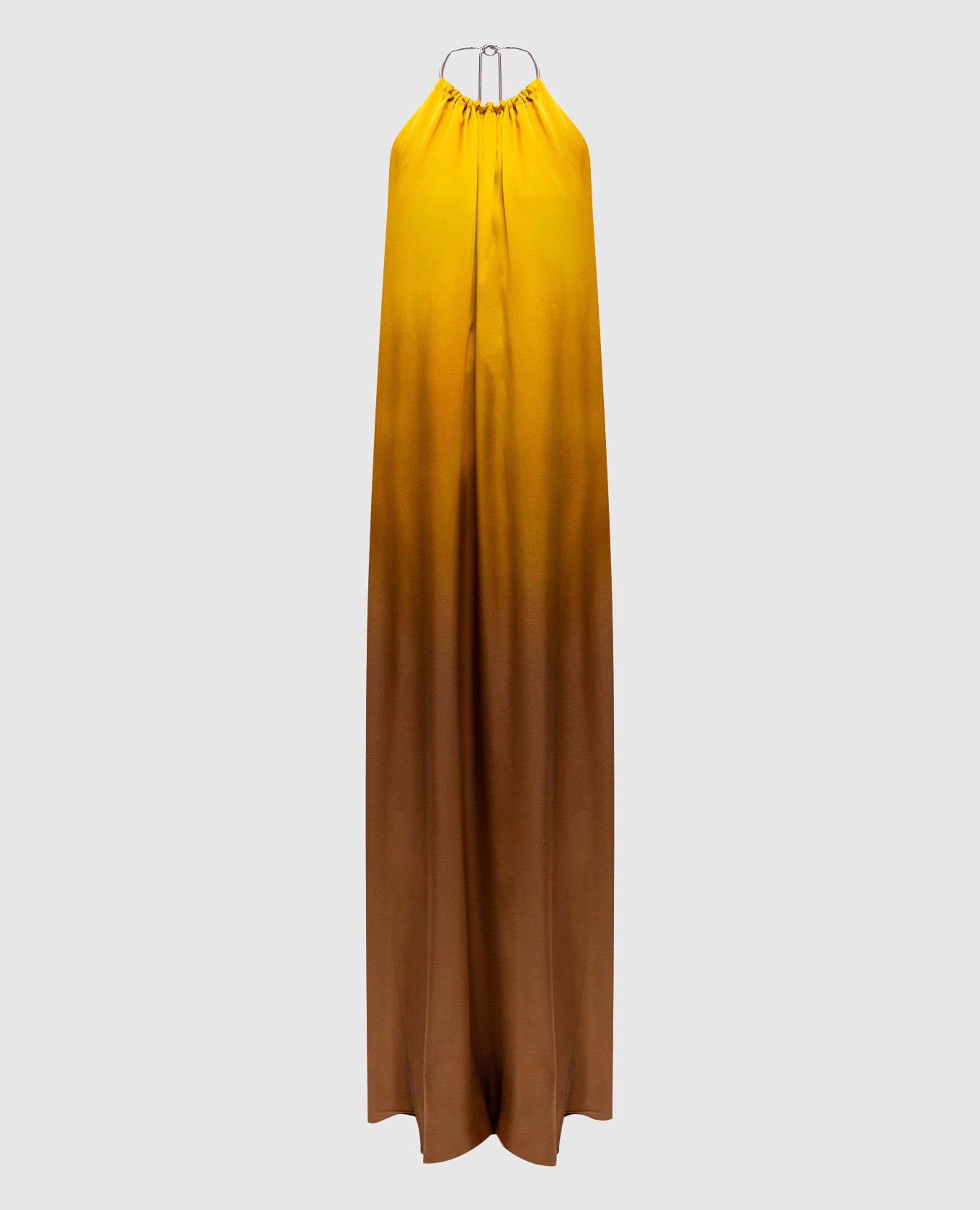 DERUTA silk maxi dress with slit Max Mara