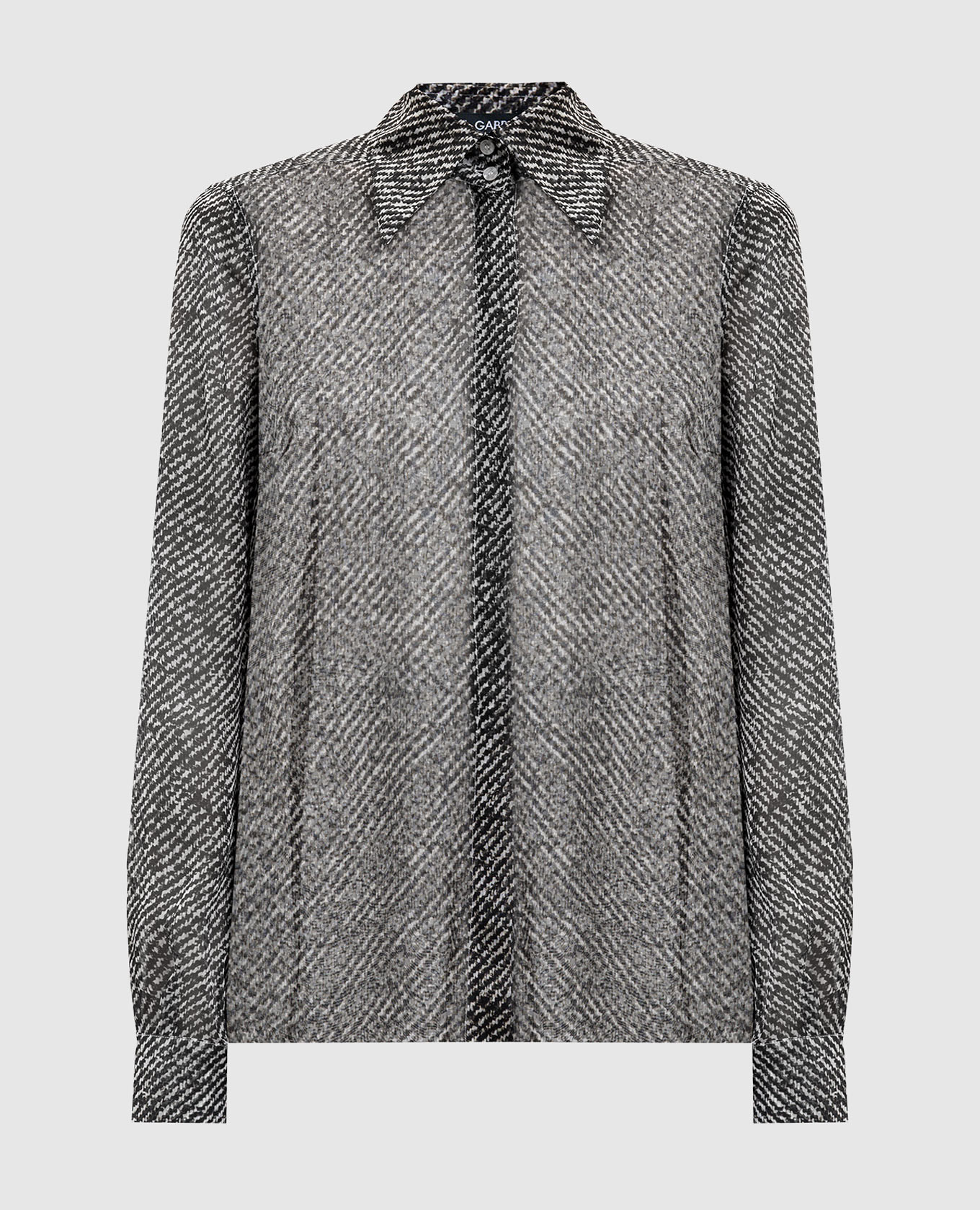 

Silk blouse with branded print Dolce&Gabbana, White