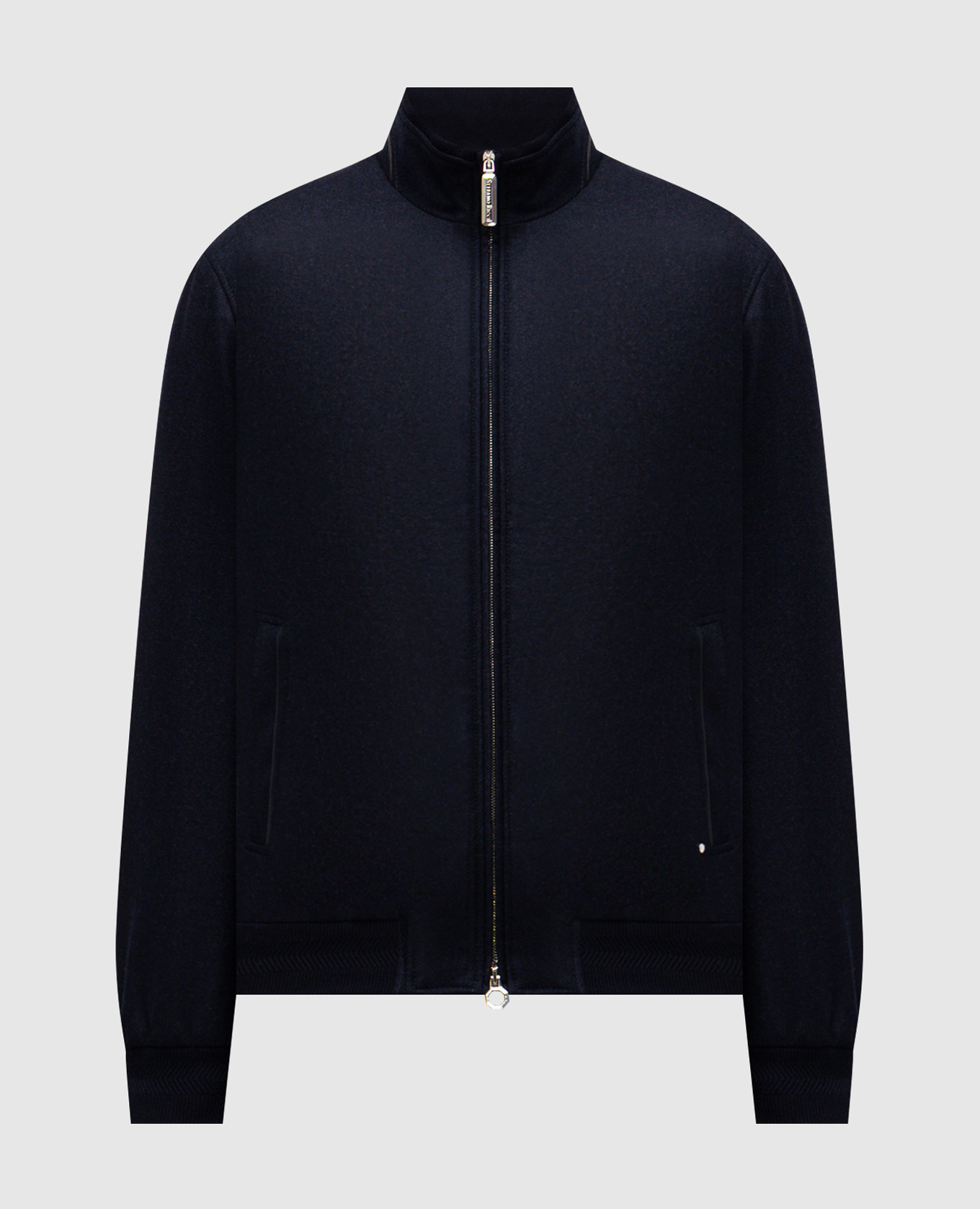 Blue wool and cashmere jacket Stefano Ricci