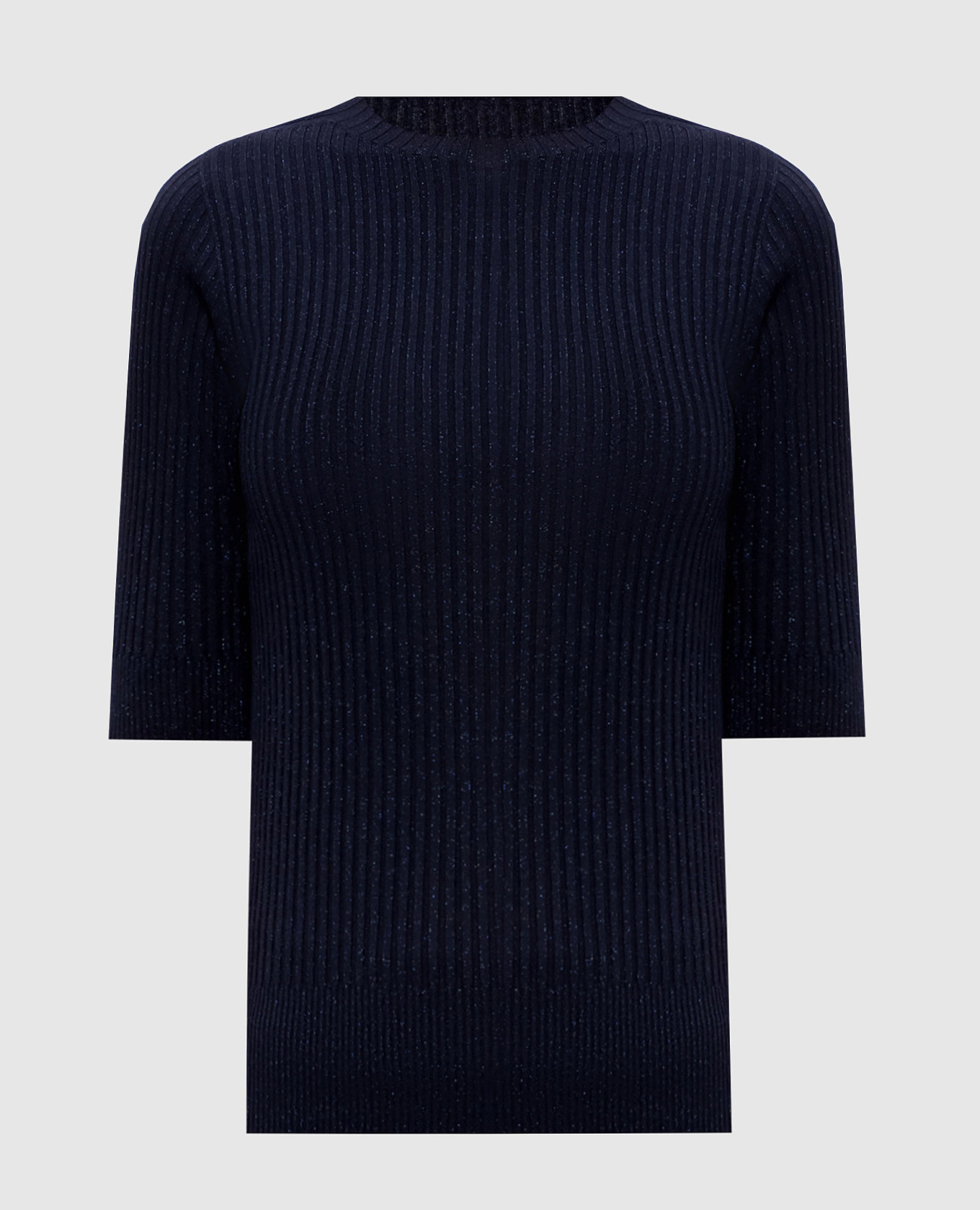 Blue top with lurex Peserico