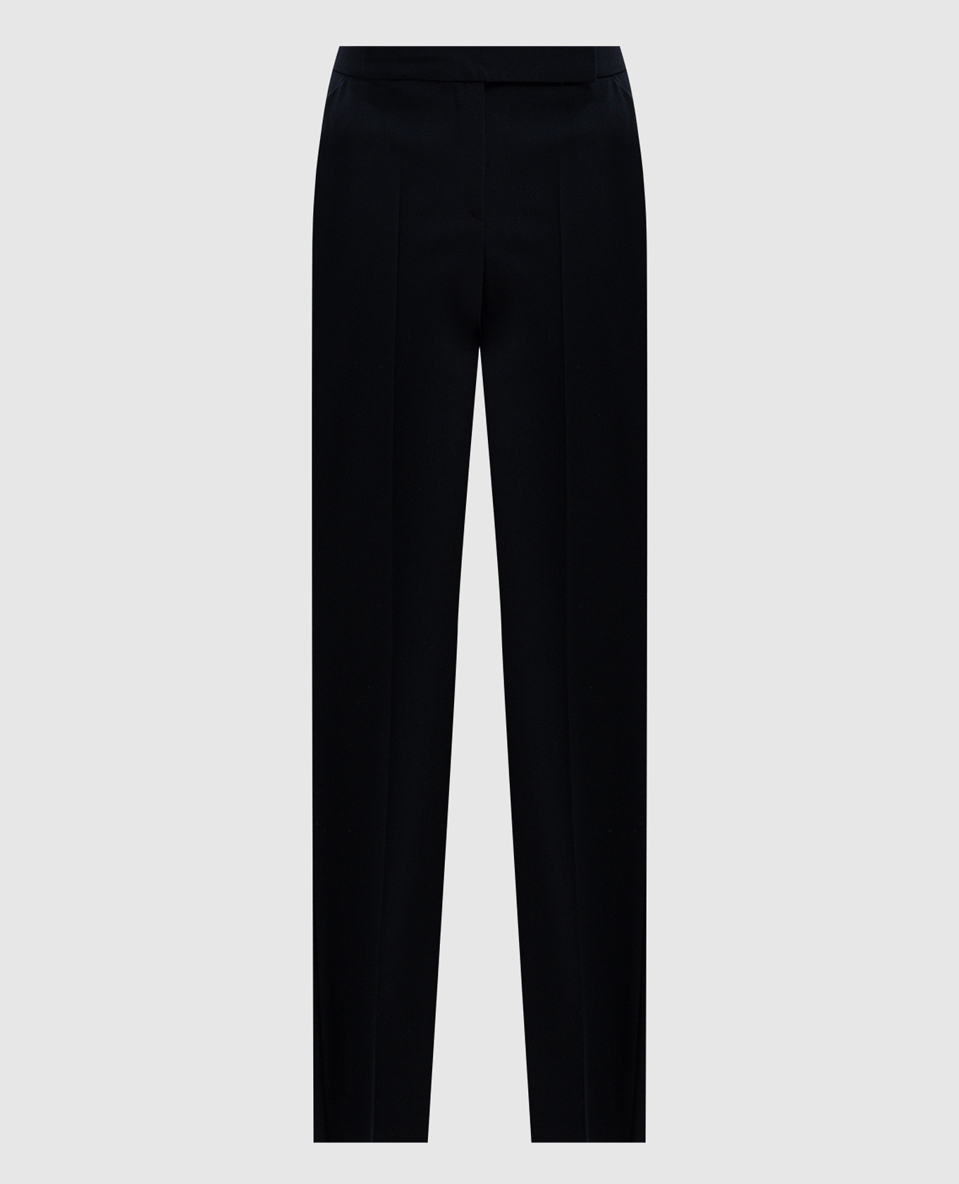 

Black pants made of wool Armani, Черный