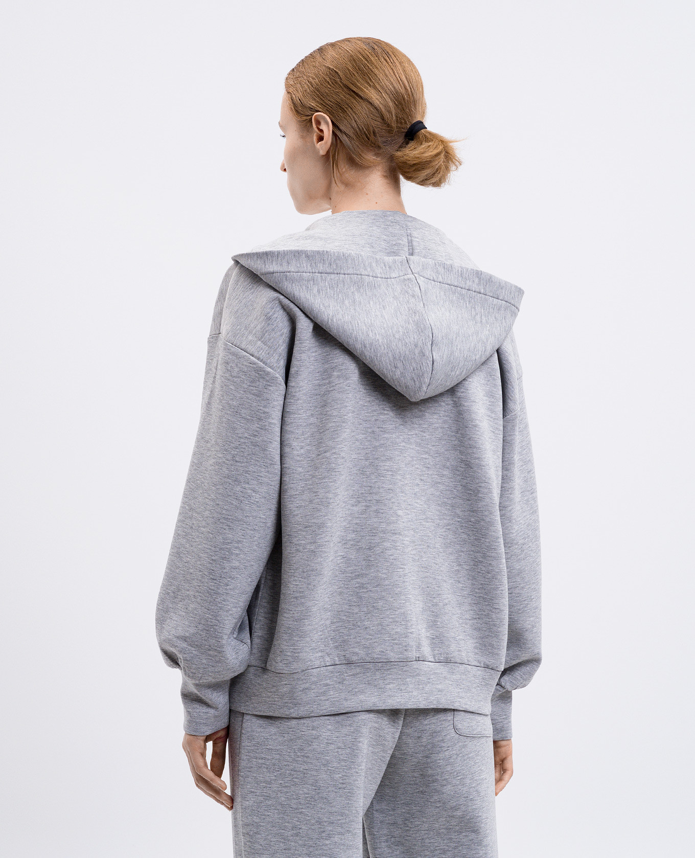 

Grey melange sports jacket Twinset