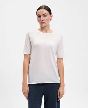 LISA YANG Ari white cashmere top 2024079