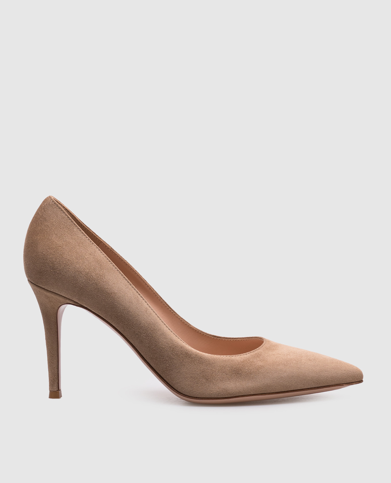 Beige suede shoes GIANVITO Gianvito Rossi