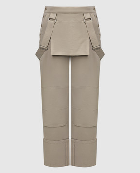 Max Mara Tefrite khaki pants TEFRITE