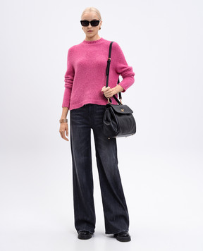 Twinset Pink alpaca wool sweater 252TT3136