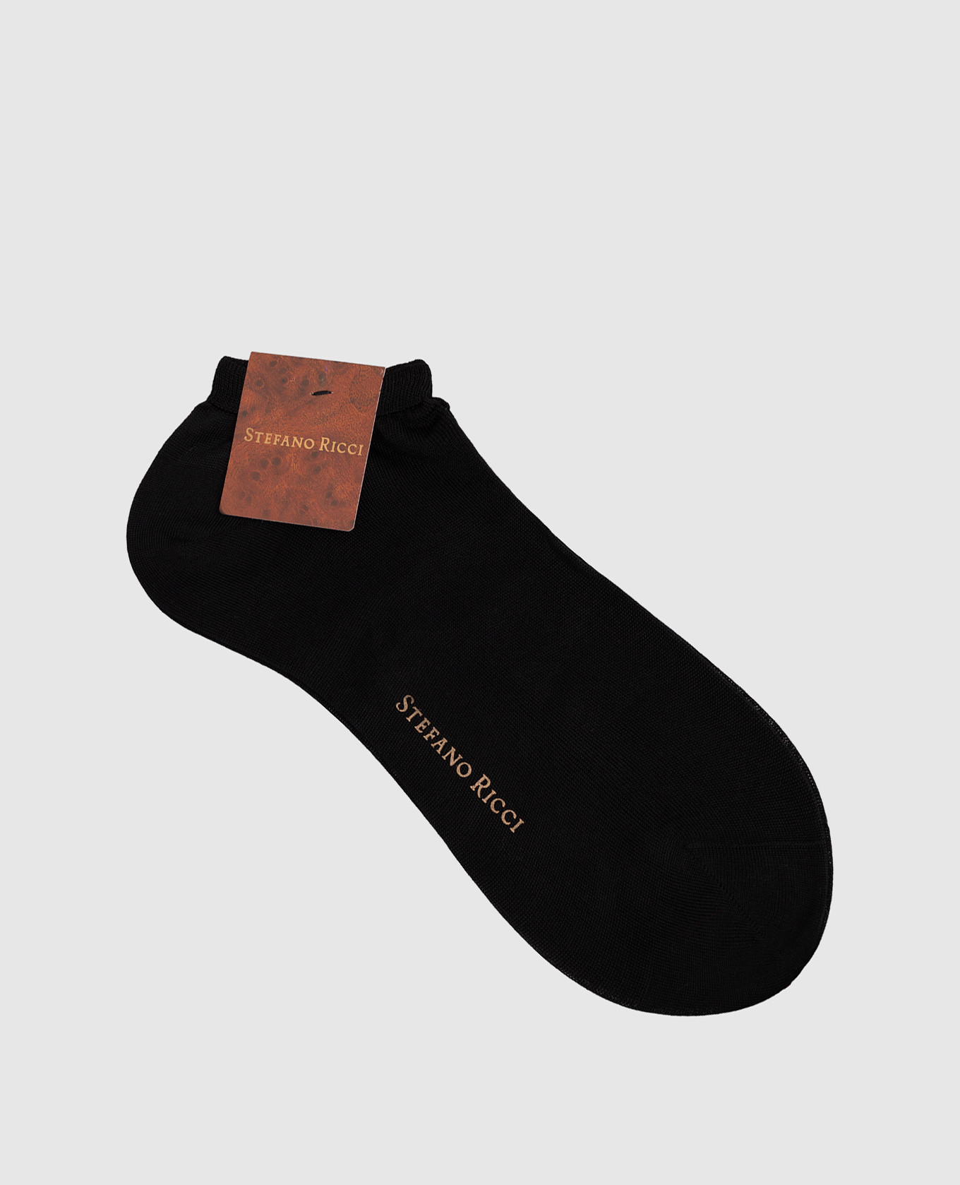 Black socks with silk
