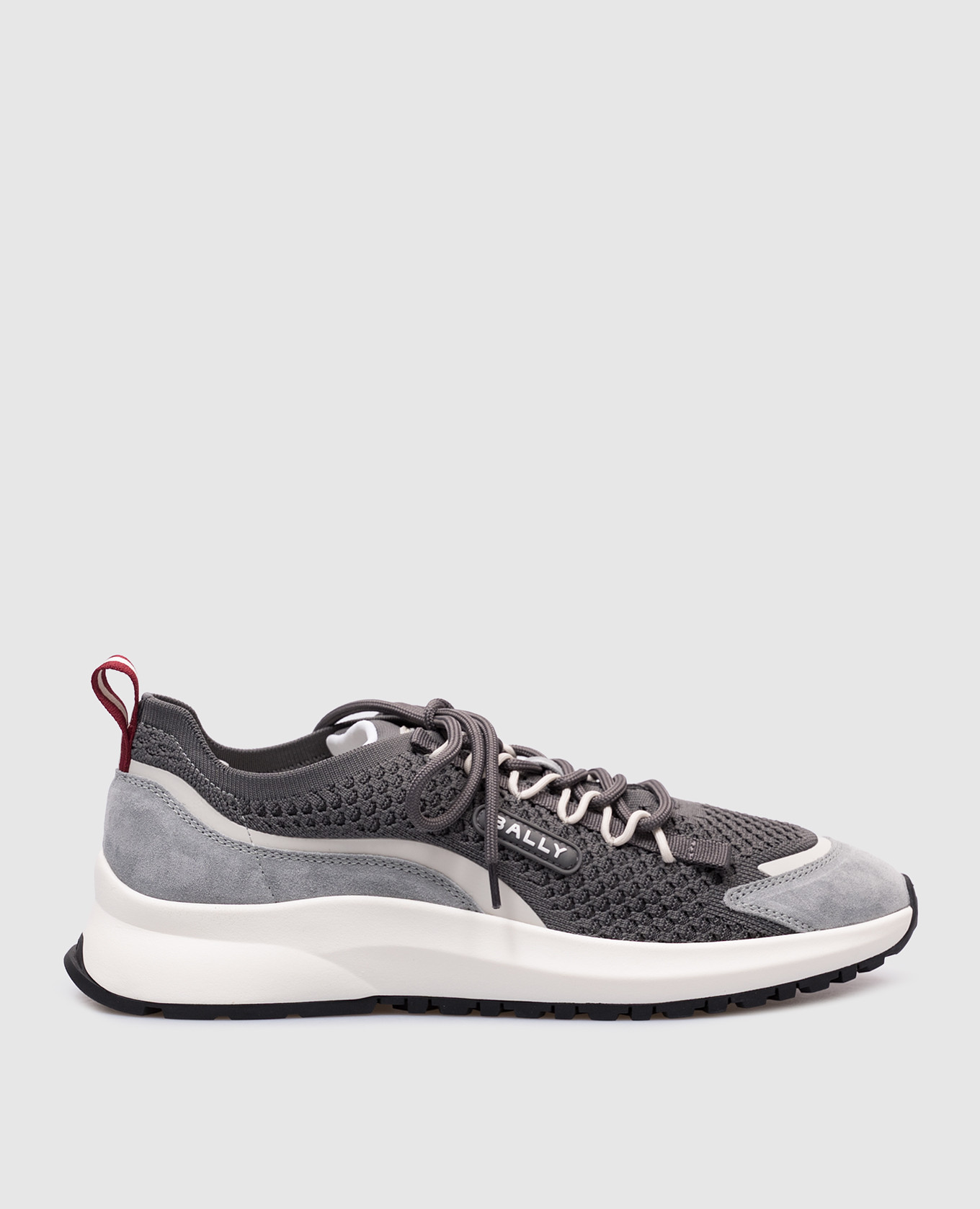 

Grey combination sneakers with logo Bally