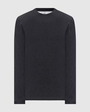 Brunello Cucinelli Grey melange longsleeve M0B137407