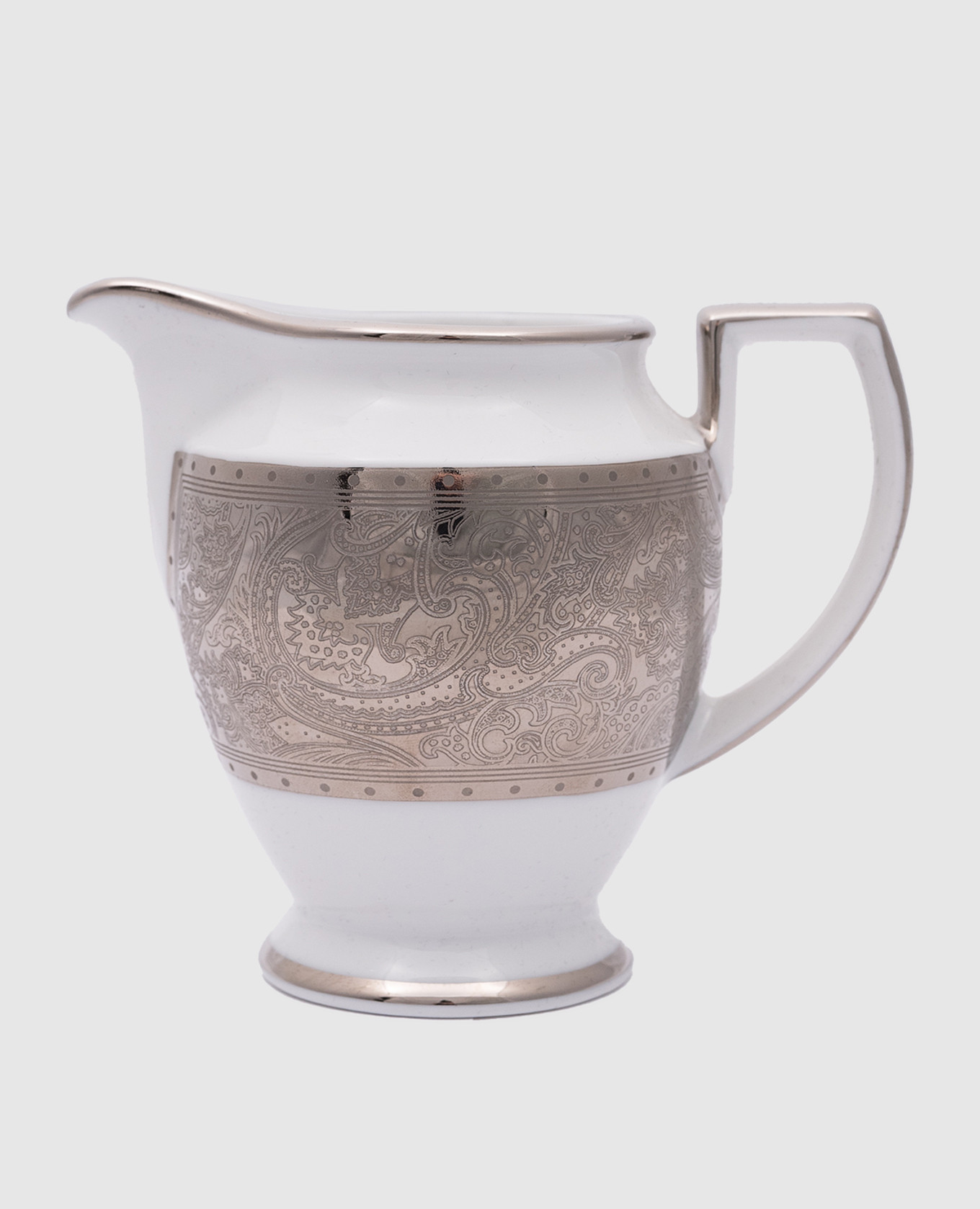 

Silver porcelain mug for cream Stefano Ricci