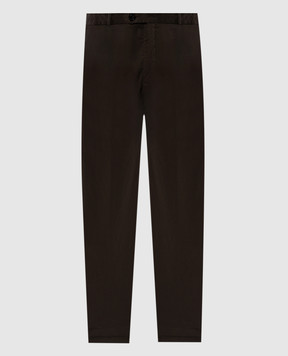 Enrico Mandelli Brown chinos BOSTON4564