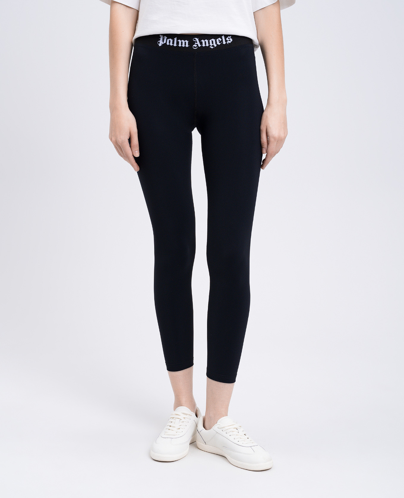 

Blue leggings with logo Palm Angels
