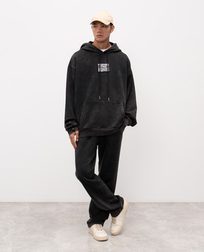 Iceberg Grey sweatpants with logo embroidery B0536334