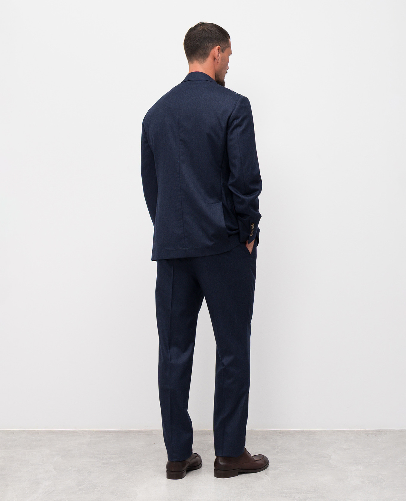 

Blue wool suit Brunello Cucinelli