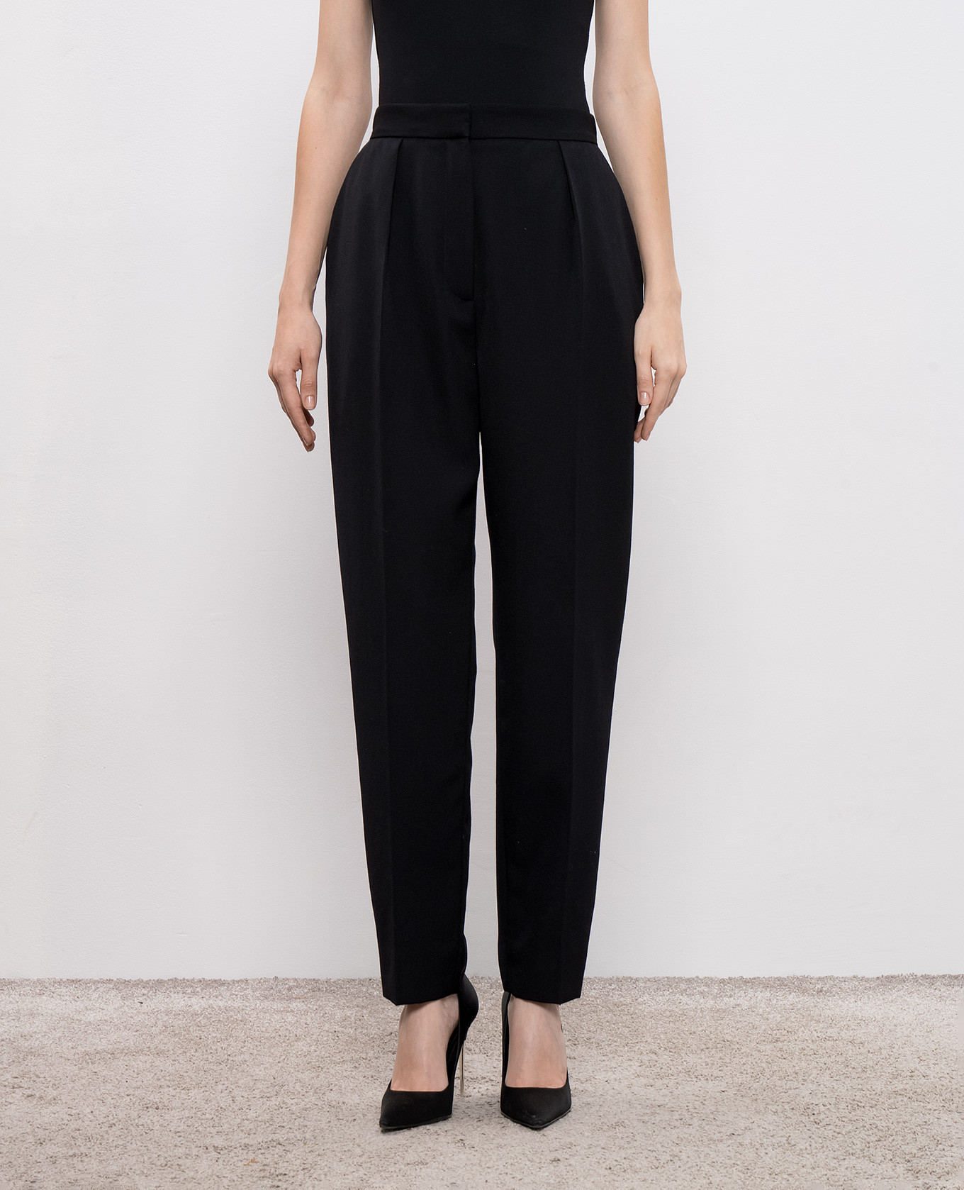 

Black wool pants Balmain