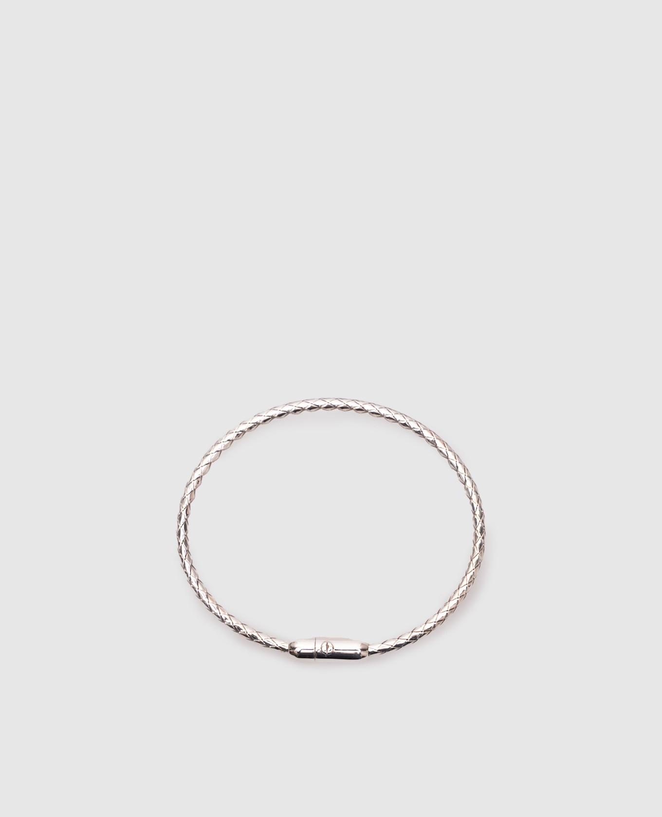 

Silver Intreccio bracelet Bottega Veneta