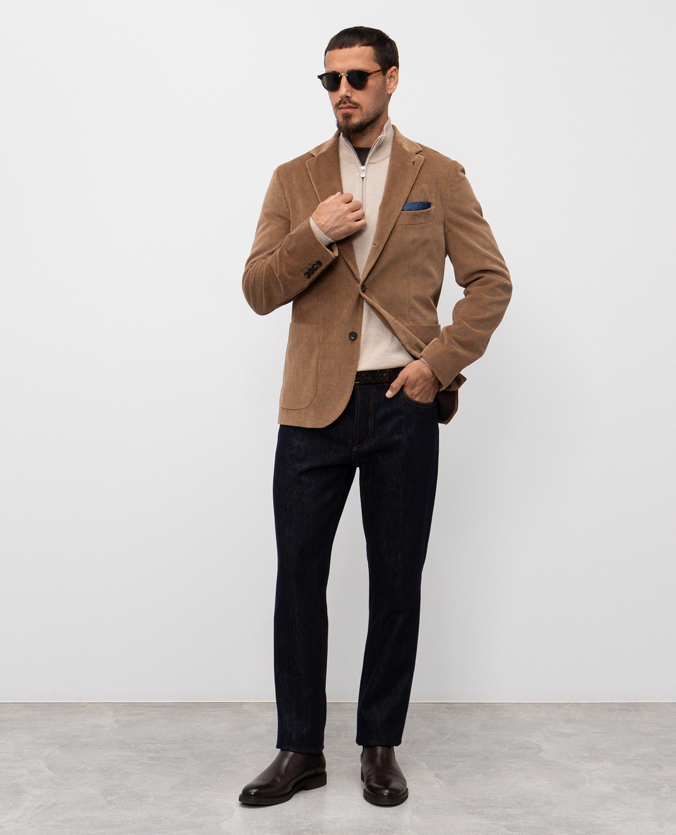 

Beige cashmere jumper Brunello Cucinelli