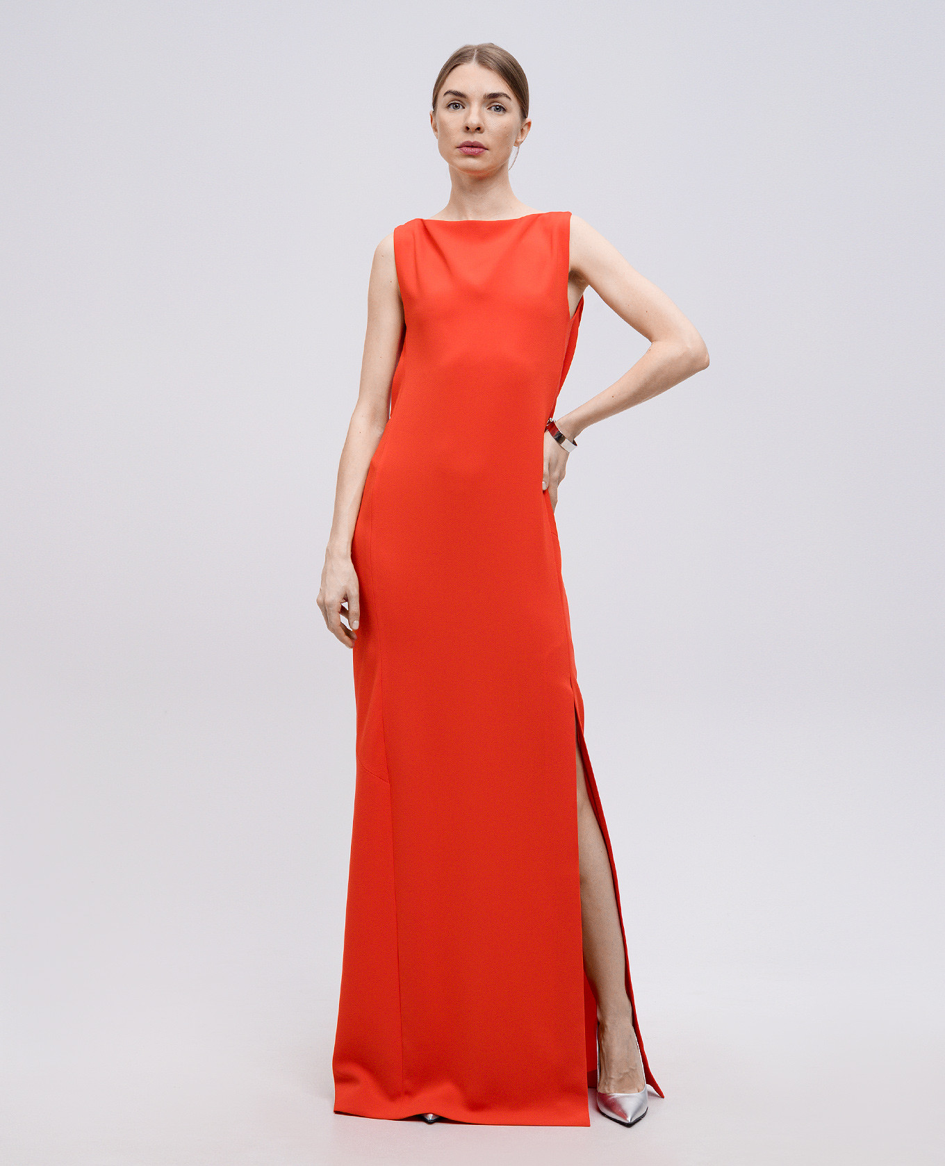 

Orange maxi dress CRESO Max Mara