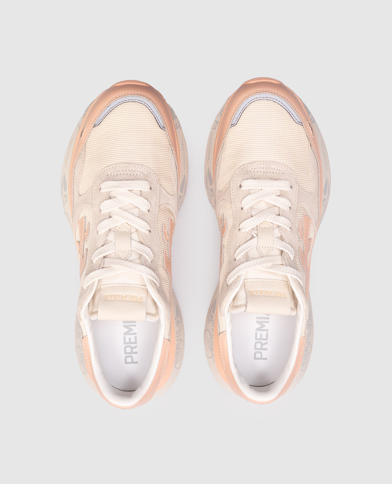 

Beige combination sneakers LAURYN Premiata