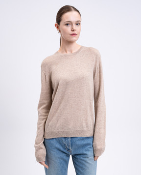 The Row Kisaora beige cashmere sweater 8976Y556