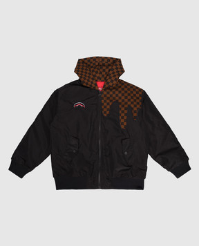 Sprayground Children's black Drip jacket SPY1264