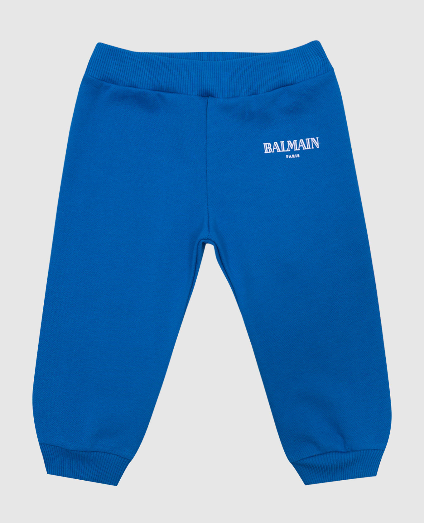 

Kids' blue joggers with logo print Balmain